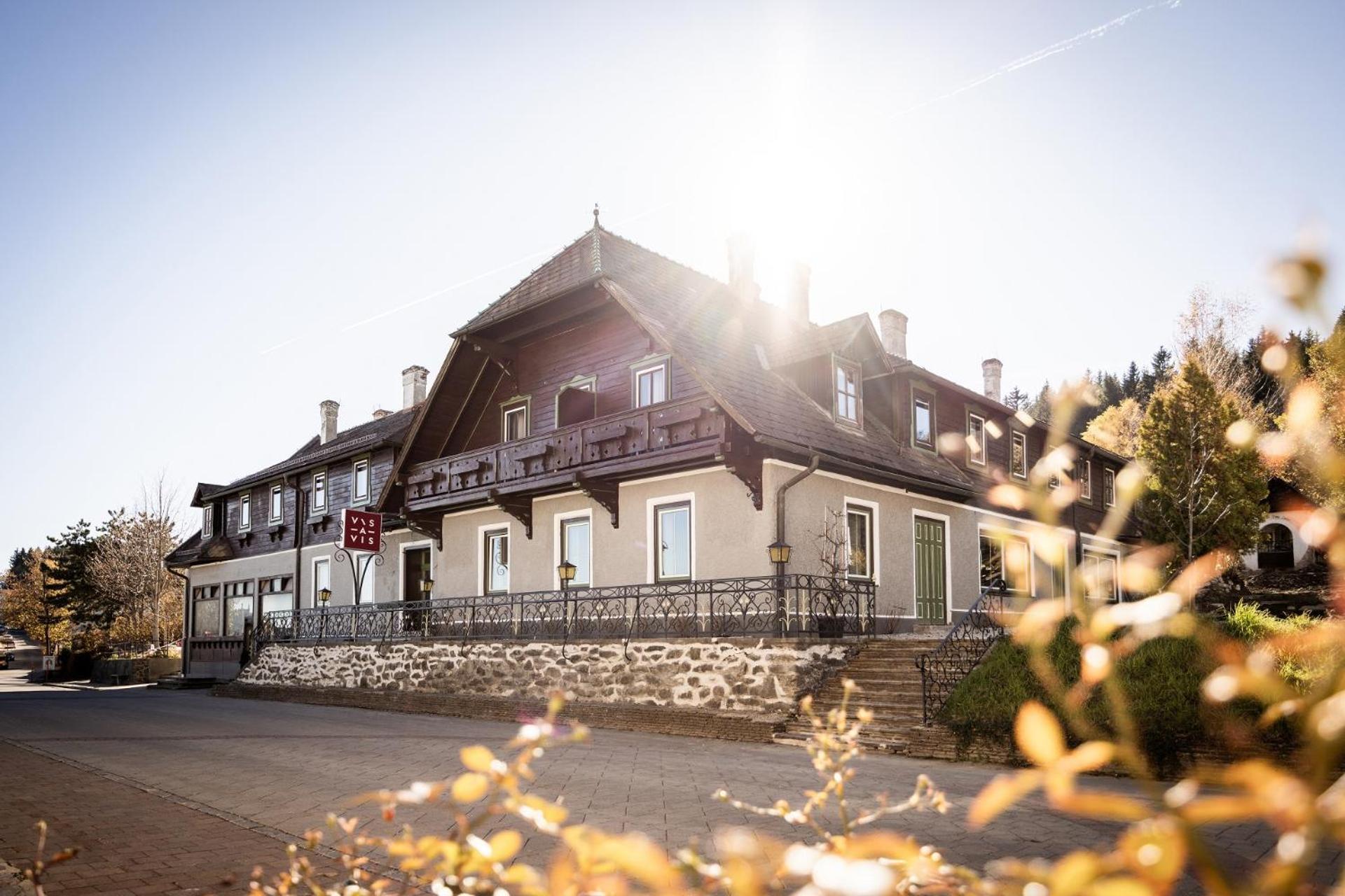 Fernblick Hotel Sankt Corona am Wechsel Ruang foto